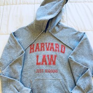 Harvard Hoodie Small - Gray